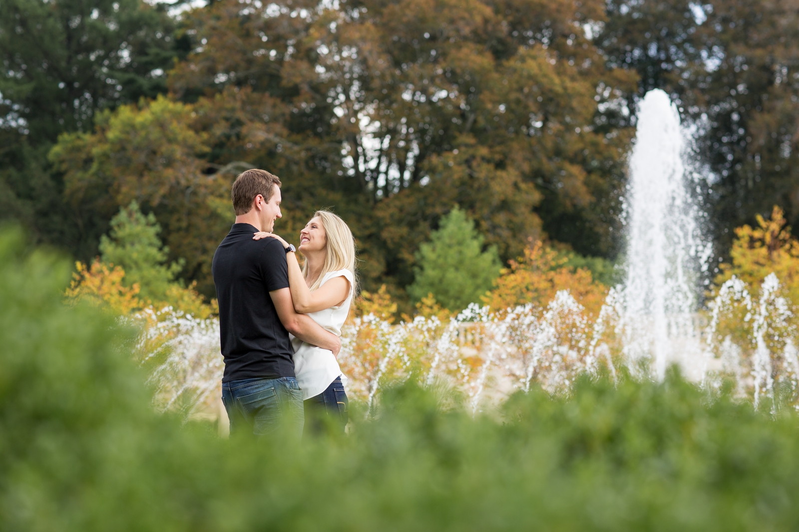 Longwood Gardens Kennett Square Engagement Photography